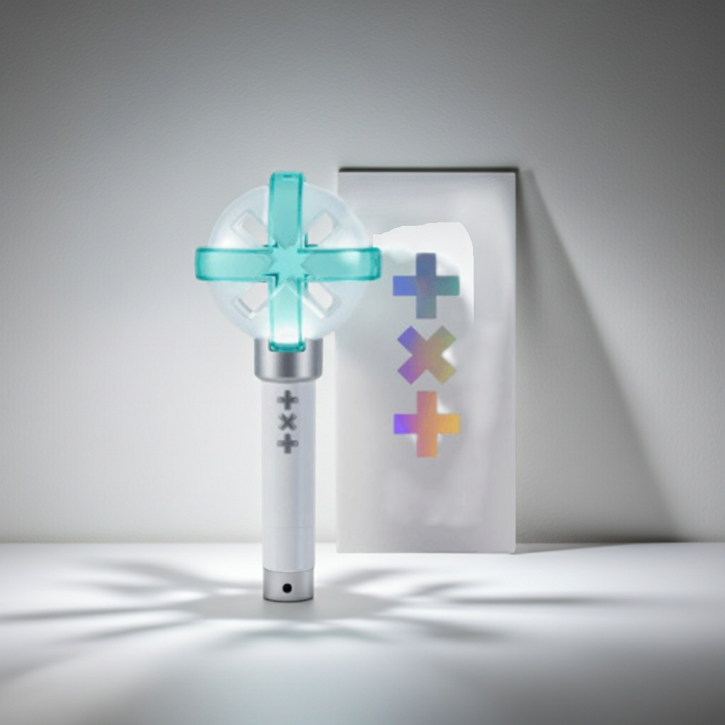 TXT Official Light Stick Ver.2 with its retail box