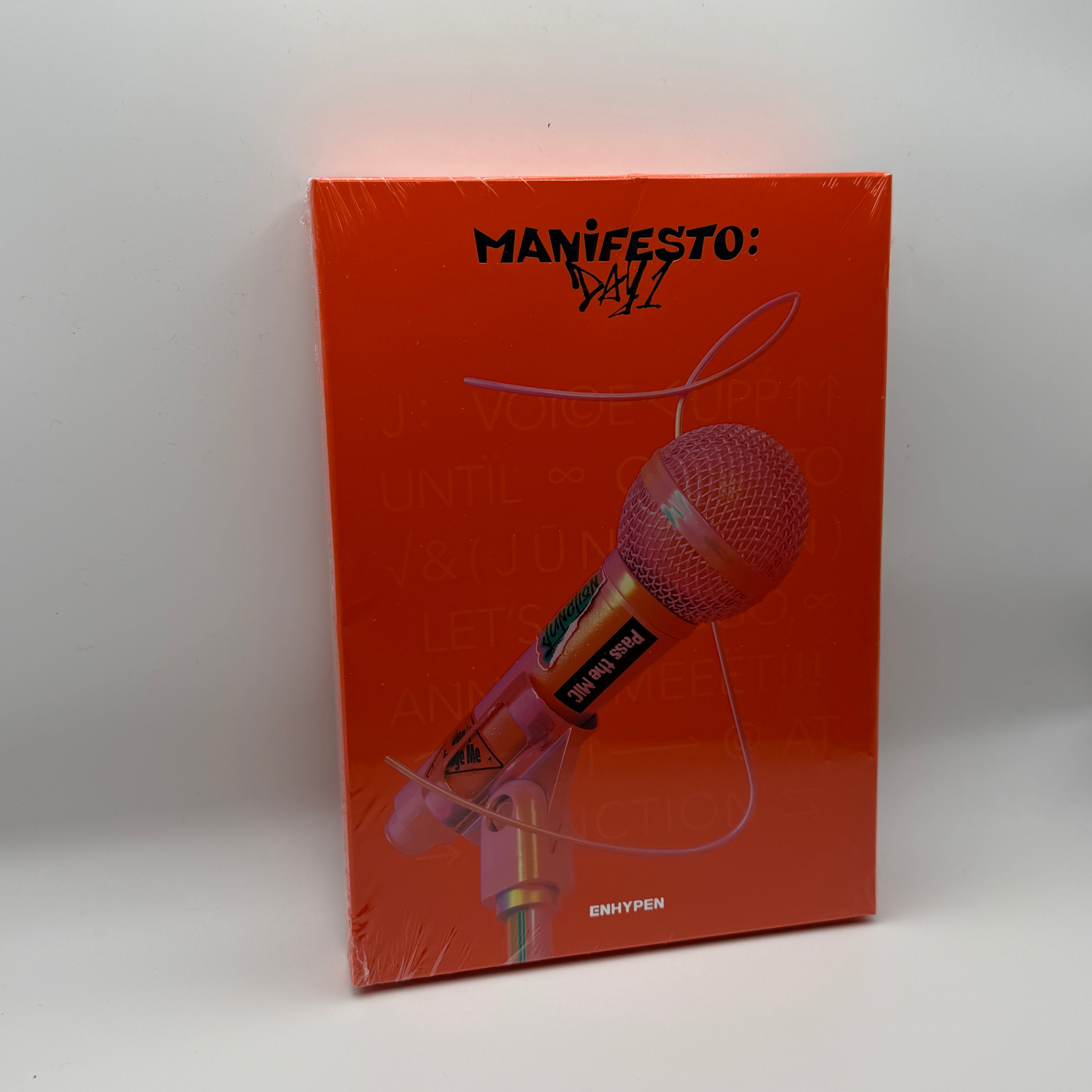 ENHYPEN MANIFESTO DAY 1 Album CD J Ver. cover