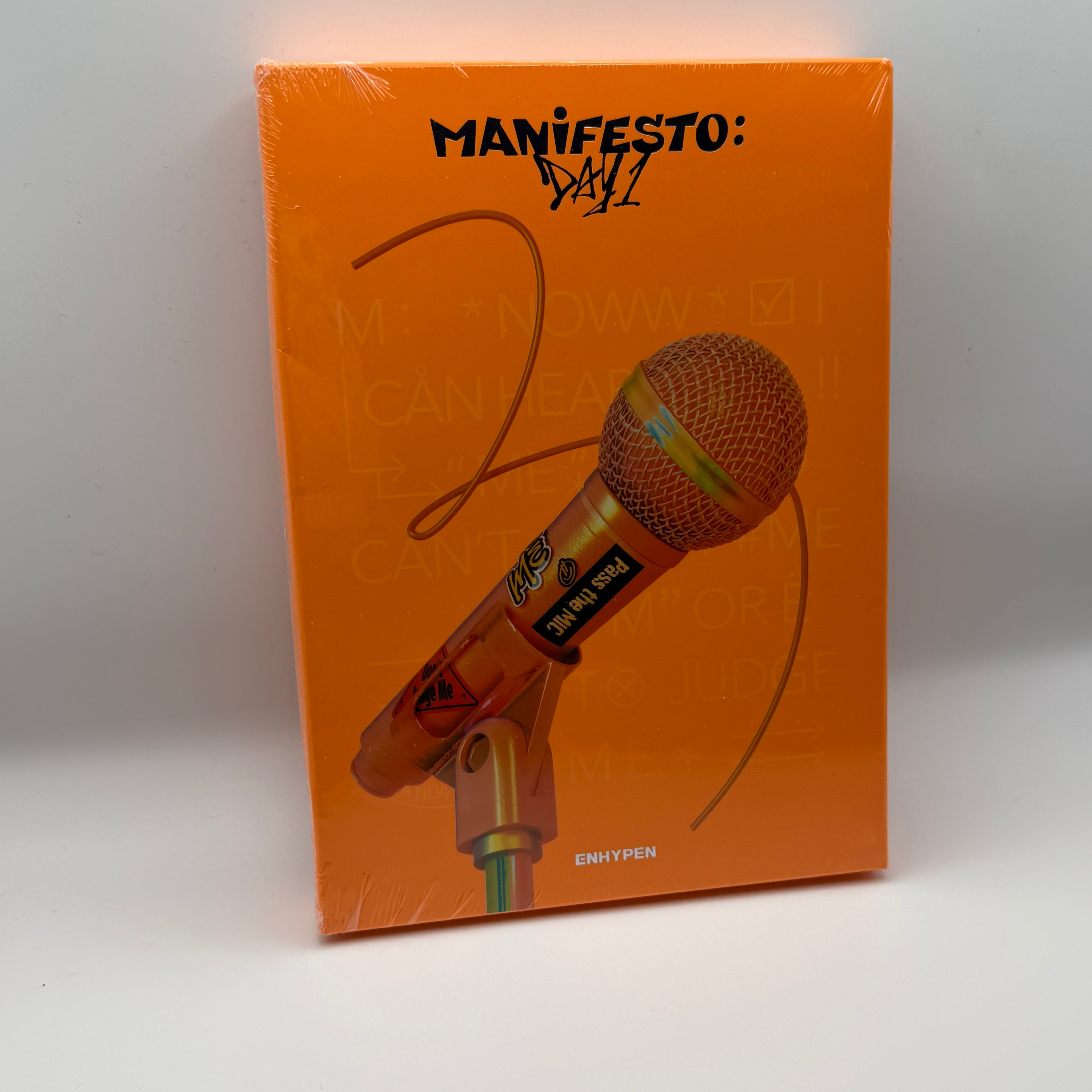 ENHYPEN MANIFESTO DAY 1 Album CD M Ver. cover