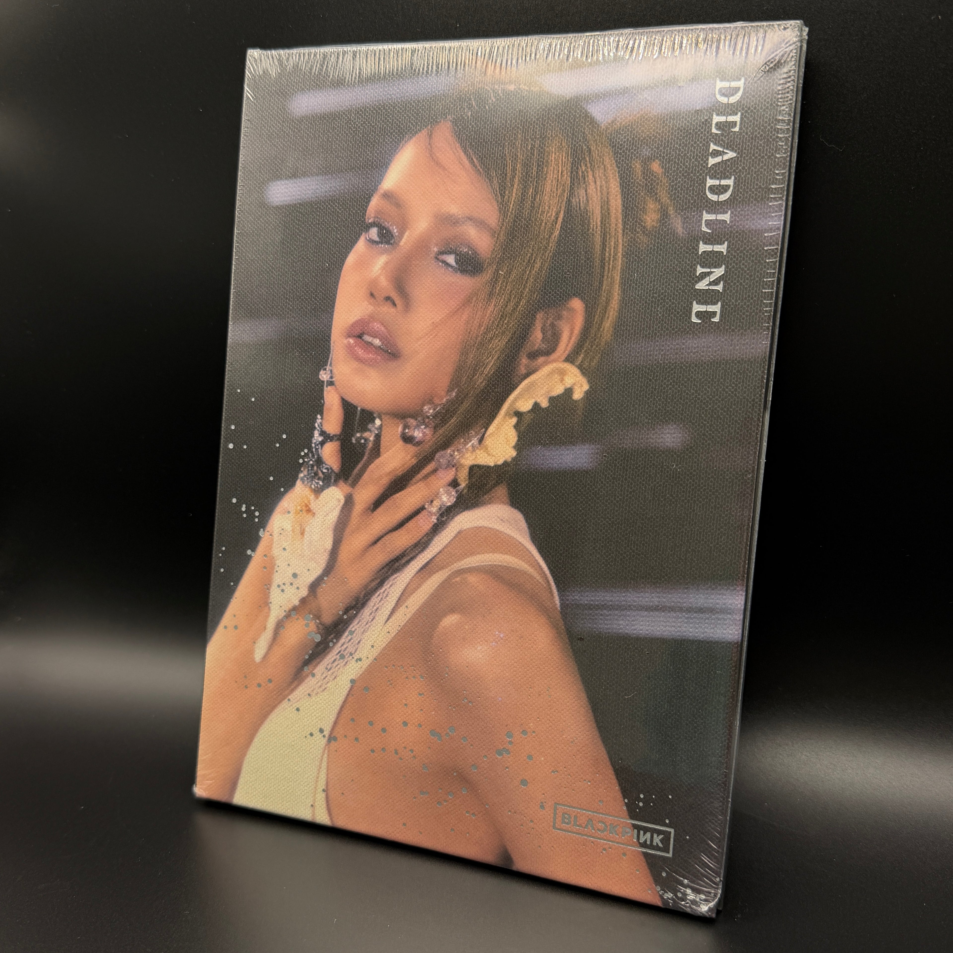 BLACKPINK DEADLINE album SILVER version JENNIE cover official K-pop album