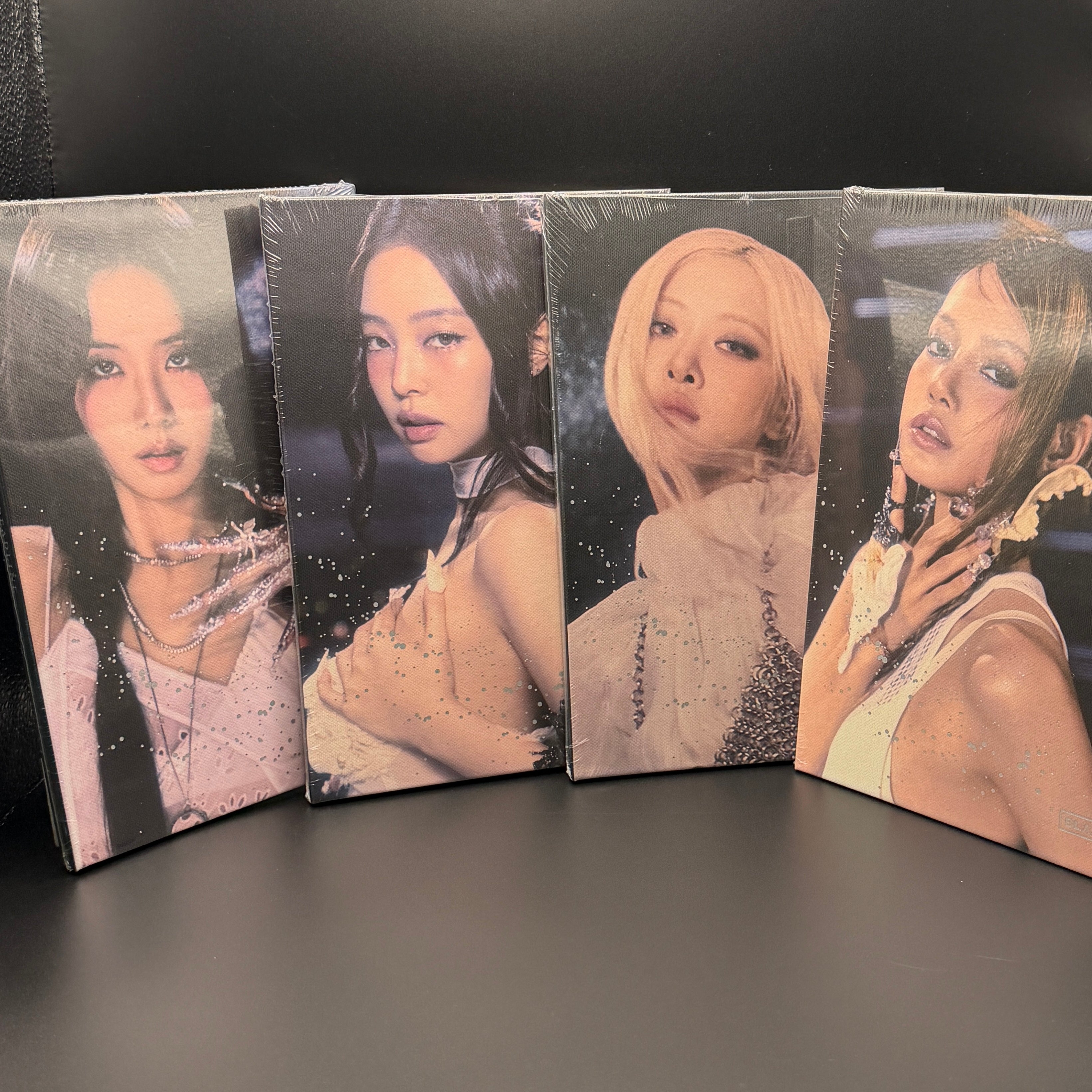 BLACKPINK DEADLINE album SILVER version all member covers JENNIE JISOO LISA ROSÉ