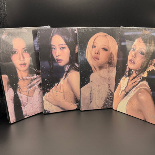 BLACKPINK DEADLINE album SILVER version all member covers JENNIE JISOO LISA ROSÉ