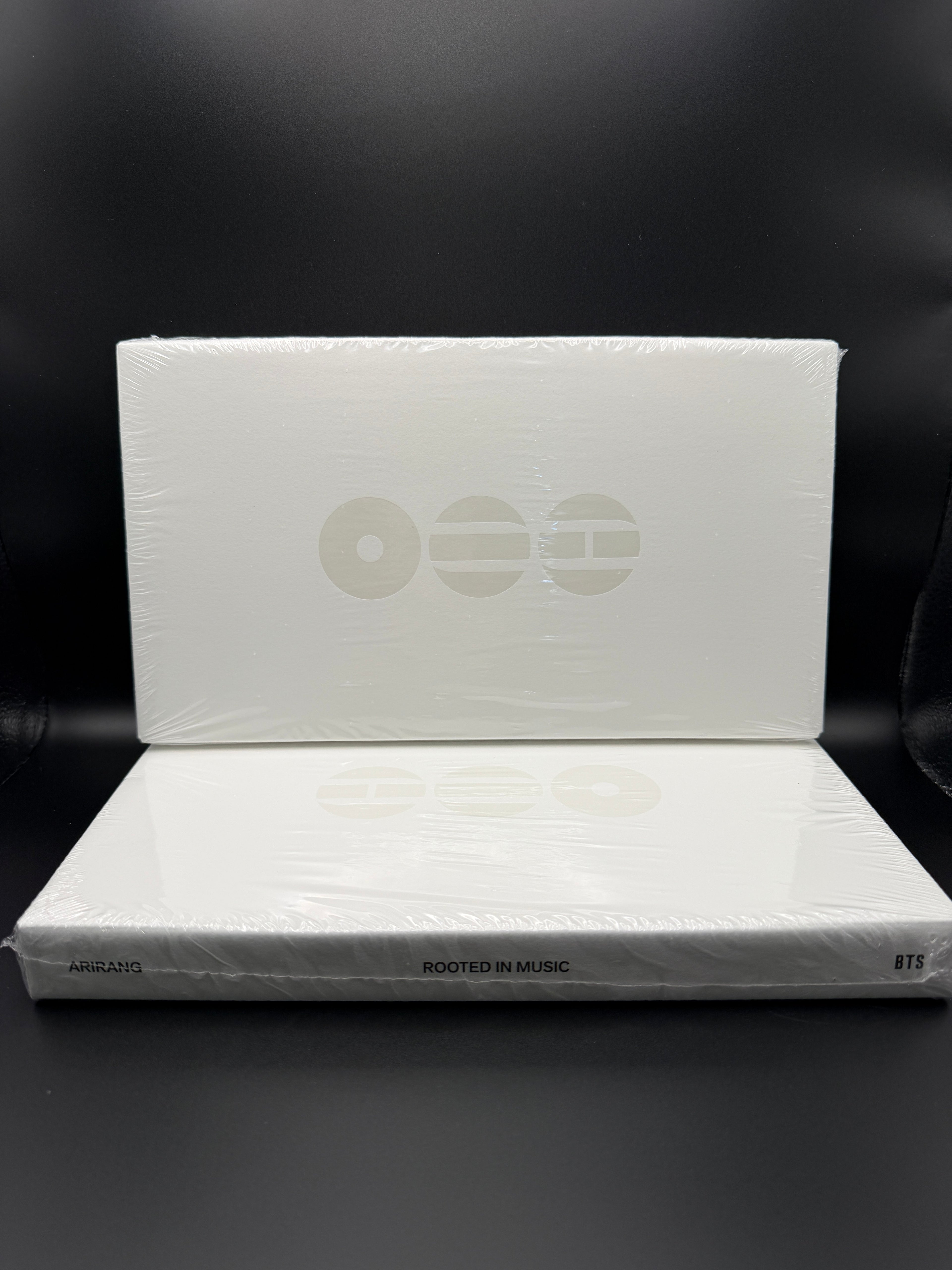 BTS ARIRANG album Rooted in Music version wide format sealed K-pop album