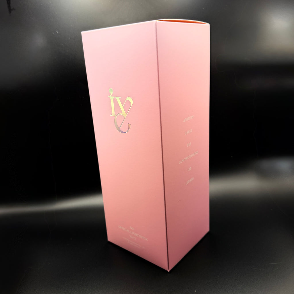 IVE Official Light Stick Ver.2 product box