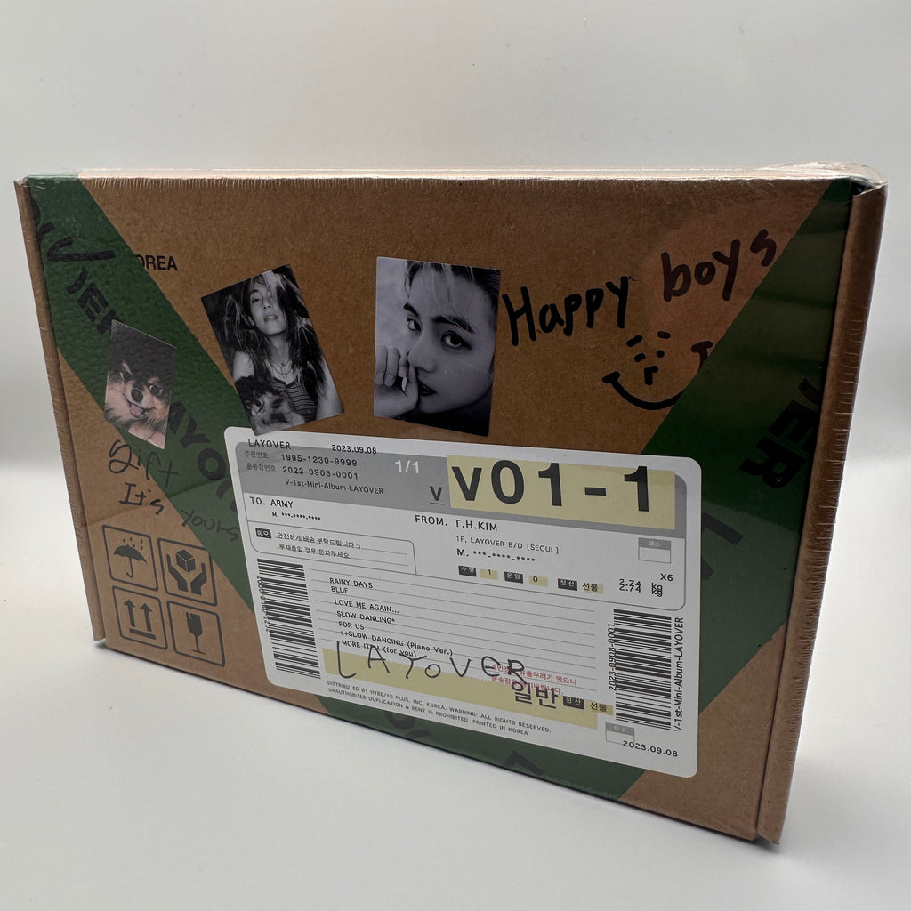 V Layover Solo Album CD Green Ver.