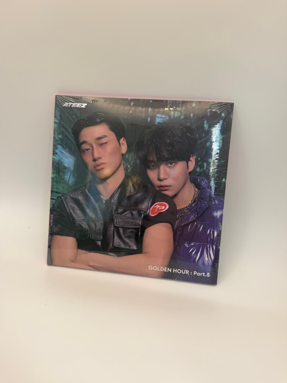 ATEEZ GOLDEN HOUR Part.5 San and Jongho Unit Digipack cover