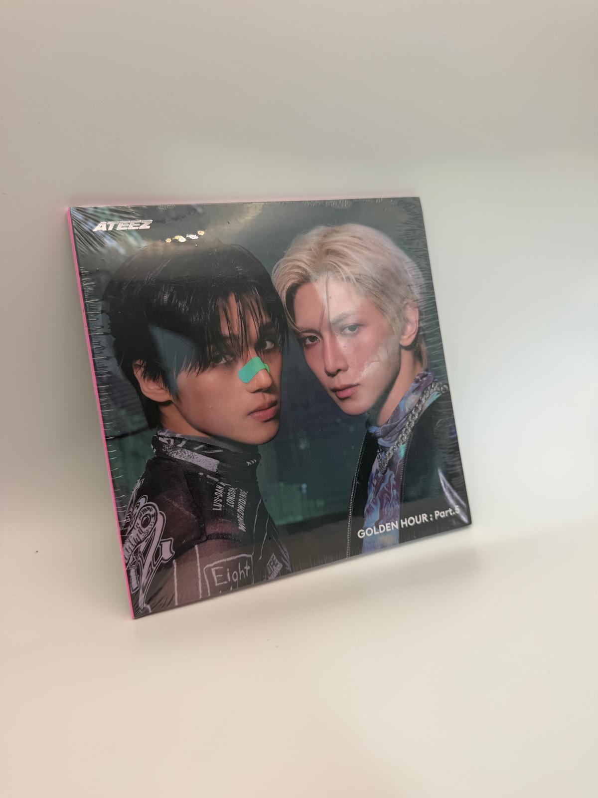 ATEEZ GOLDEN HOUR Part.5 Yeosang and Wooyoung Unit Digipack cover