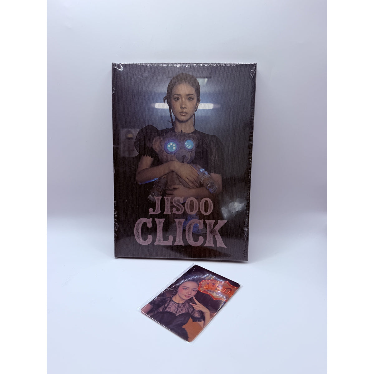 JISOO CLICK Album Photobook Ver. — front
