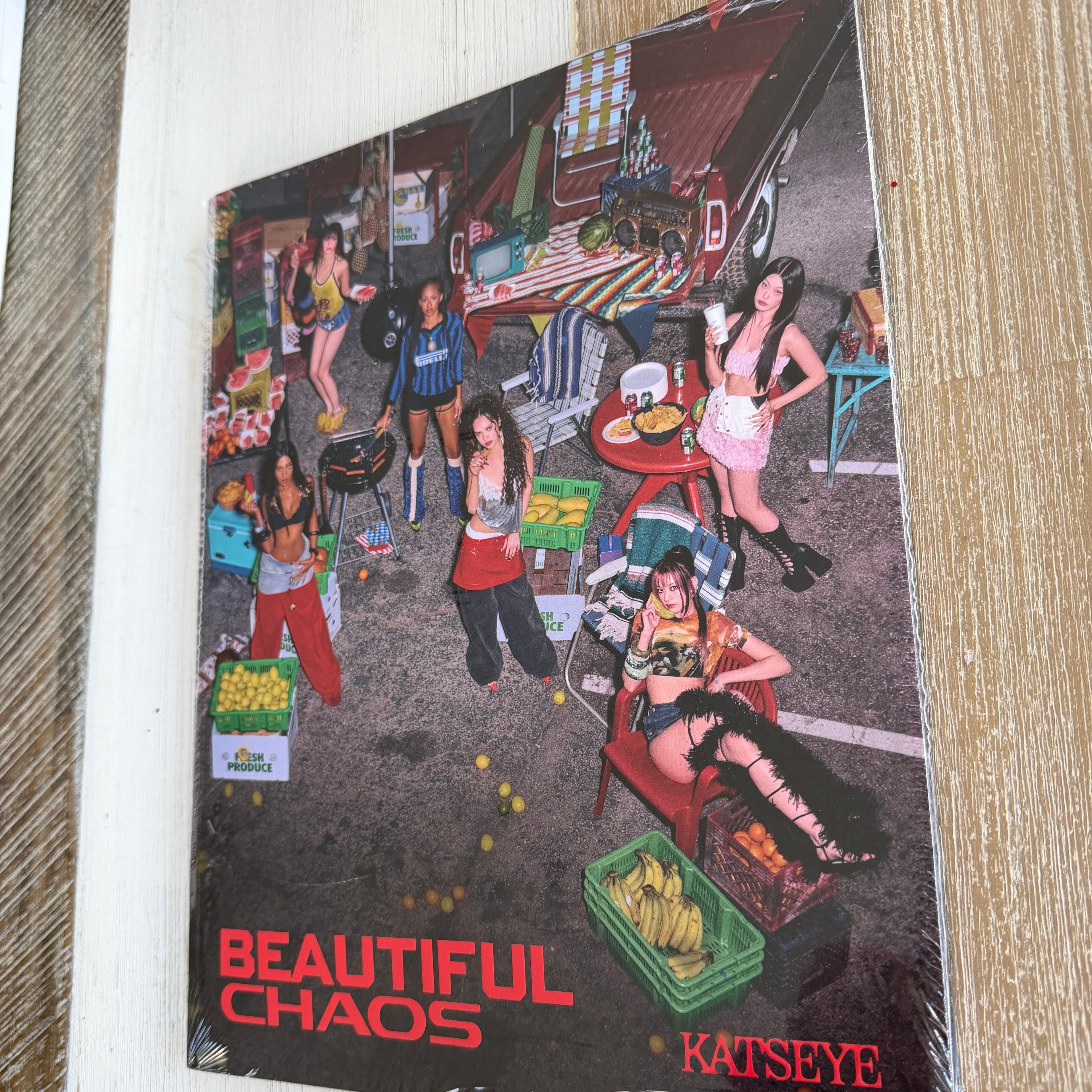 KATSEYE – BEAUTIFUL CHAOS (Official CD) - Beautiful Ver