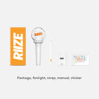 RIIZE Official Light Stick with orange box, strap, manual and sticker