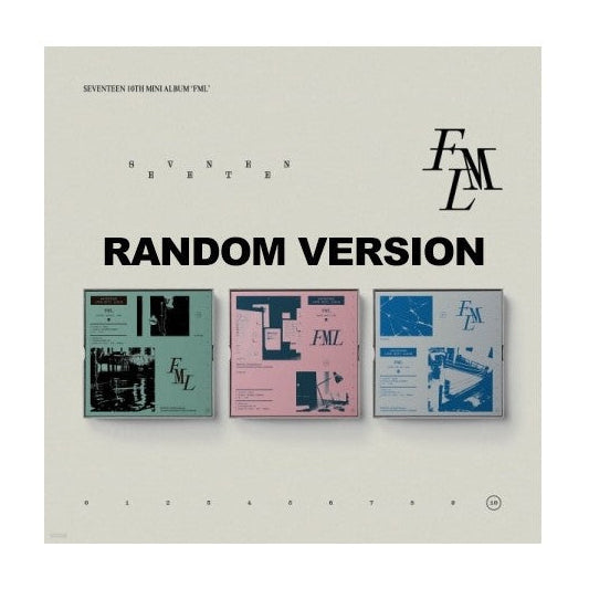 SEVENTEEN 10th Mini Album – FML (Random Ver.) CD