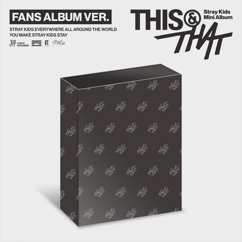 Stray Kids THIS & THAT FANS ALBUM Ver.