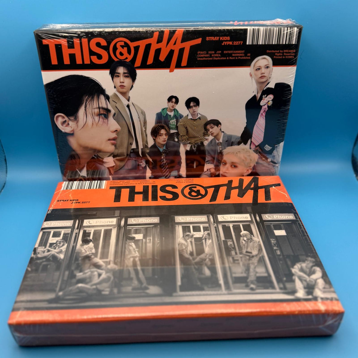 Stray Kids THIS & THAT THIS and THAT versions photographed by MyBiasHub